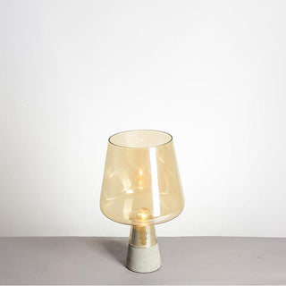 Elairella Lampe de Table Minimaliste en Ciment