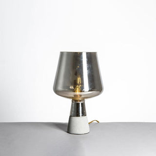 Elairella Lampe de Table Minimaliste en Ciment