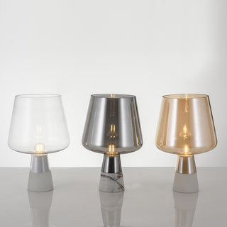 Elairella Lampe de Table Minimaliste en Ciment
