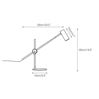 Suvior Lampe à poser