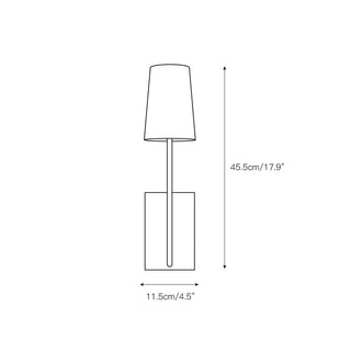 Lampe Murale en Tissu et Laiton Art Vintage Sytheir