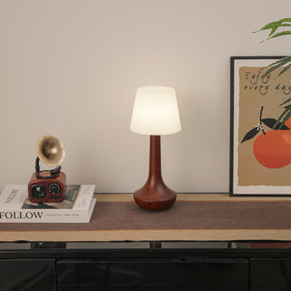 Bello Lampe de Table en Bois Rétro