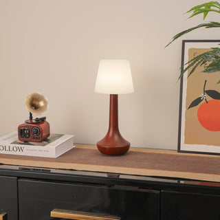 Bello Lampe de Table en Bois Rétro