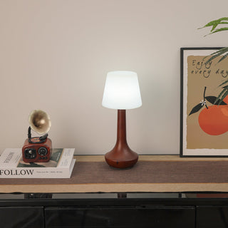 Bello Lampe de Table en Bois Rétro