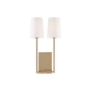 Lampe Murale en Tissu et Laiton Art Vintage Sytheir