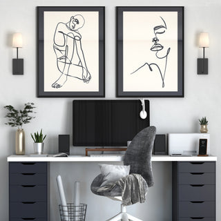 Lampe Murale en Tissu et Laiton Art Vintage Sytheir
