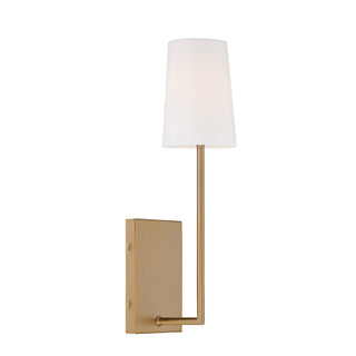 Lampe Murale en Tissu et Laiton Art Vintage Sytheir