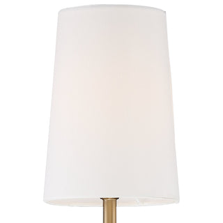 Lampe Murale en Tissu et Laiton Art Vintage Sytheir