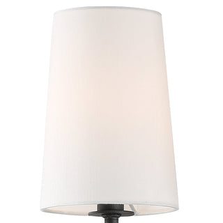 Lampe Murale en Tissu et Laiton Art Vintage Sytheir