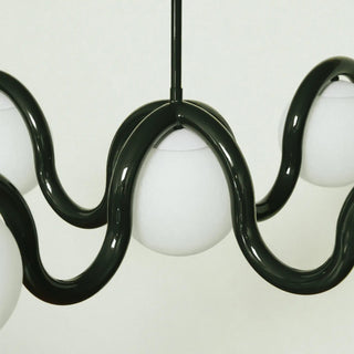Lustre en Verre et Laiton Art Créativité Élégance Eurvinen