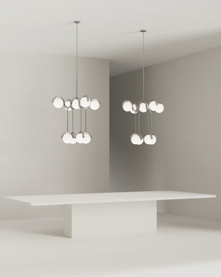 Lustre en Verre et Laiton Art Créativité Élégance Eurvinen
