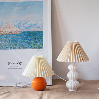 Hart Lampe de Table Vintage en Tissu