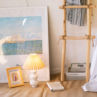 Hart Lampe de Table Vintage en Tissu