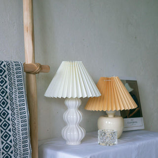 Hart Lampe de Table Vintage en Tissu