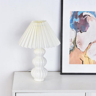 Hart Lampe de Table Vintage en Tissu