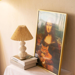 Hart Lampe de Table Vintage en Tissu