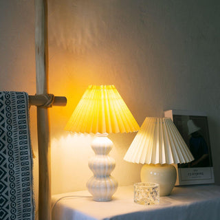 Hart Lampe de Table Vintage en Tissu