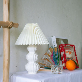Hart Lampe de Table Vintage en Tissu