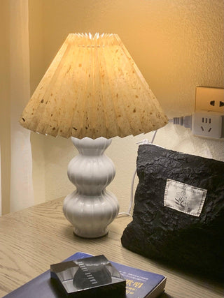 Hart Lampe de Table Vintage en Tissu