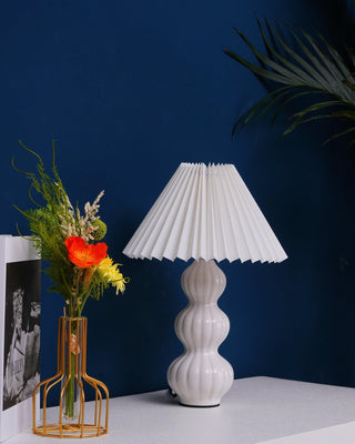 Hart Lampe de Table Vintage en Tissu