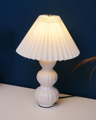 Hart Lampe de Table Vintage en Tissu