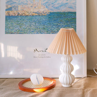 Hart Lampe de Table Vintage en Tissu