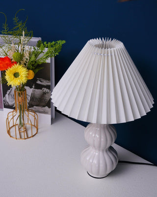 Hart Lampe de Table Vintage en Tissu