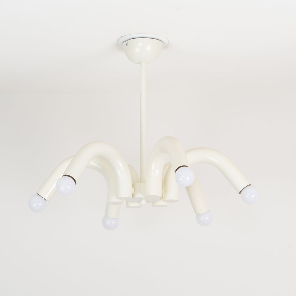 Fivelle Modern Cream Multi-Arm Chandelier-Neutral Decor