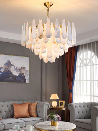Ucararae Lustre Albâtre en Forme de Goutte