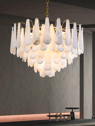 Ucararae Lustre Albâtre en Forme de Goutte
