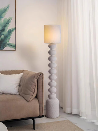 Khev Lampadaire Moderne en Tissu