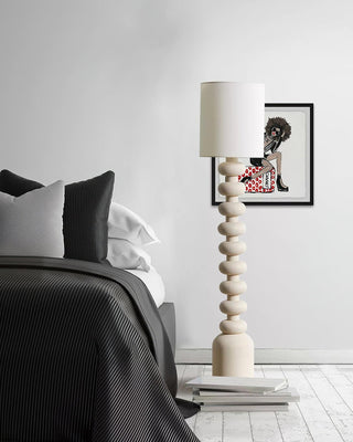 Khev Lampadaire Moderne en Tissu