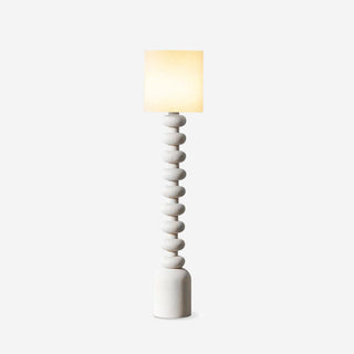 Khev Lampadaire Moderne en Tissu