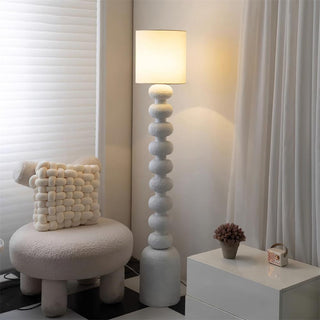 Khev Lampadaire Moderne en Tissu