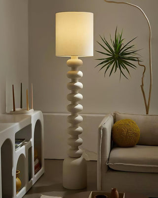 Khev Lampadaire Moderne en Tissu