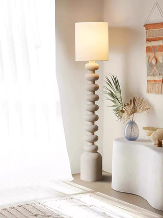 Khev Lampadaire Moderne en Tissu