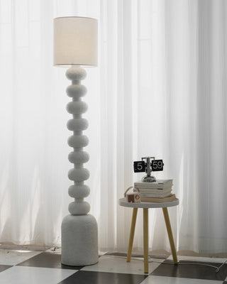 Khev Lampadaire Moderne en Tissu