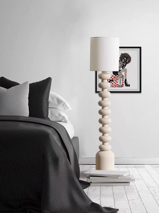 Khev Lampadaire Moderne en Tissu