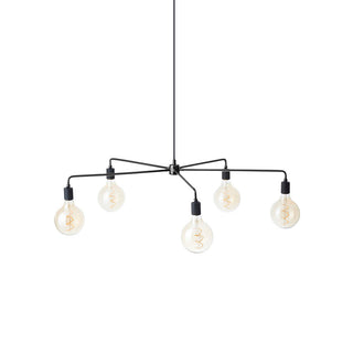 Lustre Métal Industriel Traditionnel Vecarisra