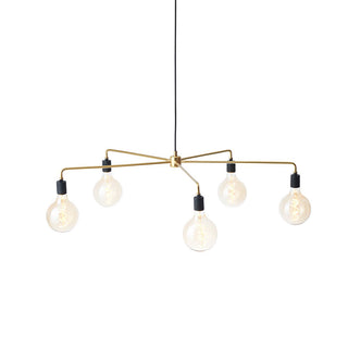 Lustre Métal Industriel Traditionnel Vecarisra