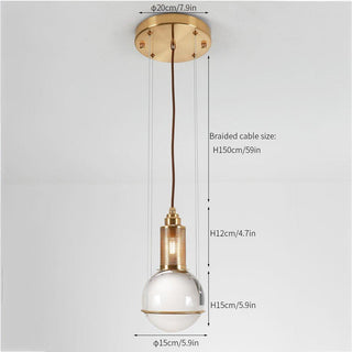 Solara Suspension Cristal Réglable