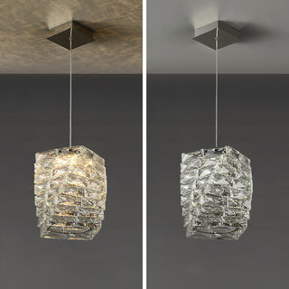 Crysta Lampe Suspendue en Cristal Luxe