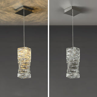 Crysta Lampe Suspendue en Cristal Luxe