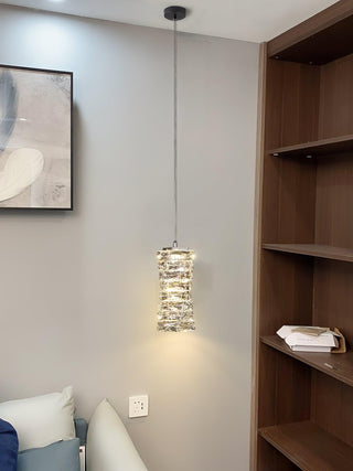 Crysta Lampe Suspendue en Cristal Luxe