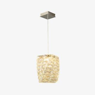 Crysta Lampe Suspendue en Cristal Luxe
