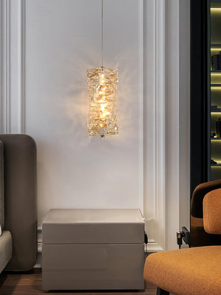 Crysta Lampe Suspendue en Cristal Luxe