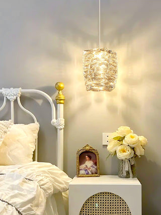 Crysta Lampe Suspendue en Cristal Luxe