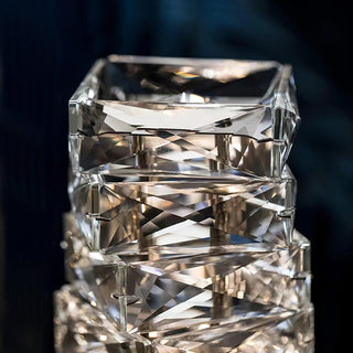 Crysta Lampe Suspendue en Cristal Luxe