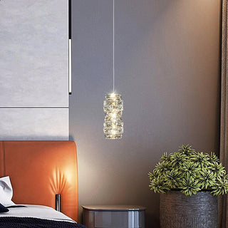 Crysta Lampe Suspendue en Cristal Luxe