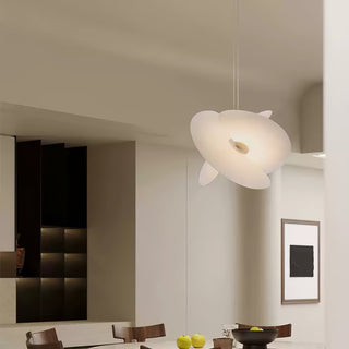 Whirl Suspension Lampe en Tissu Moderne